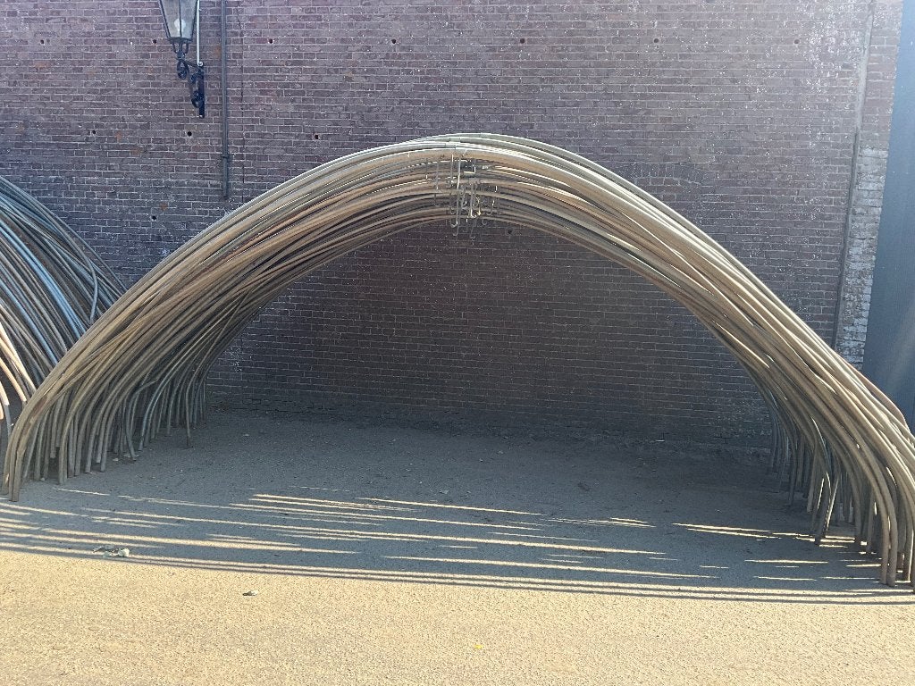 Wandelkap  gebruikt voor pioenrozenteelt