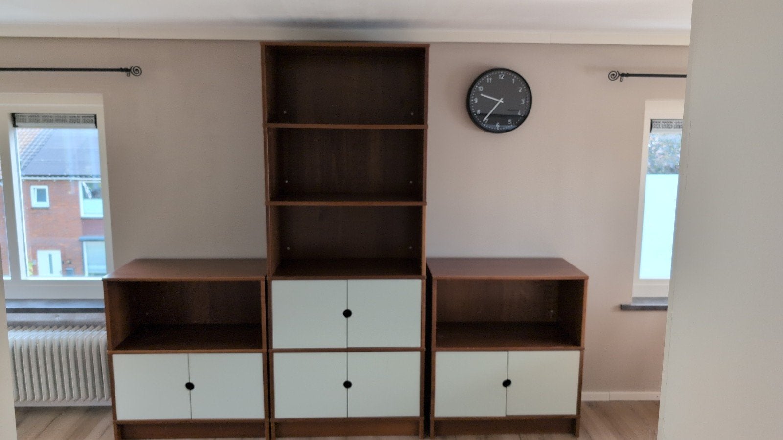 Modulaire kastenset: hoge kast en lage kasten, 60 cm diep, Met deur(en), 200 cm of meer, Ophalen of Verzenden, 200 cm of meer
