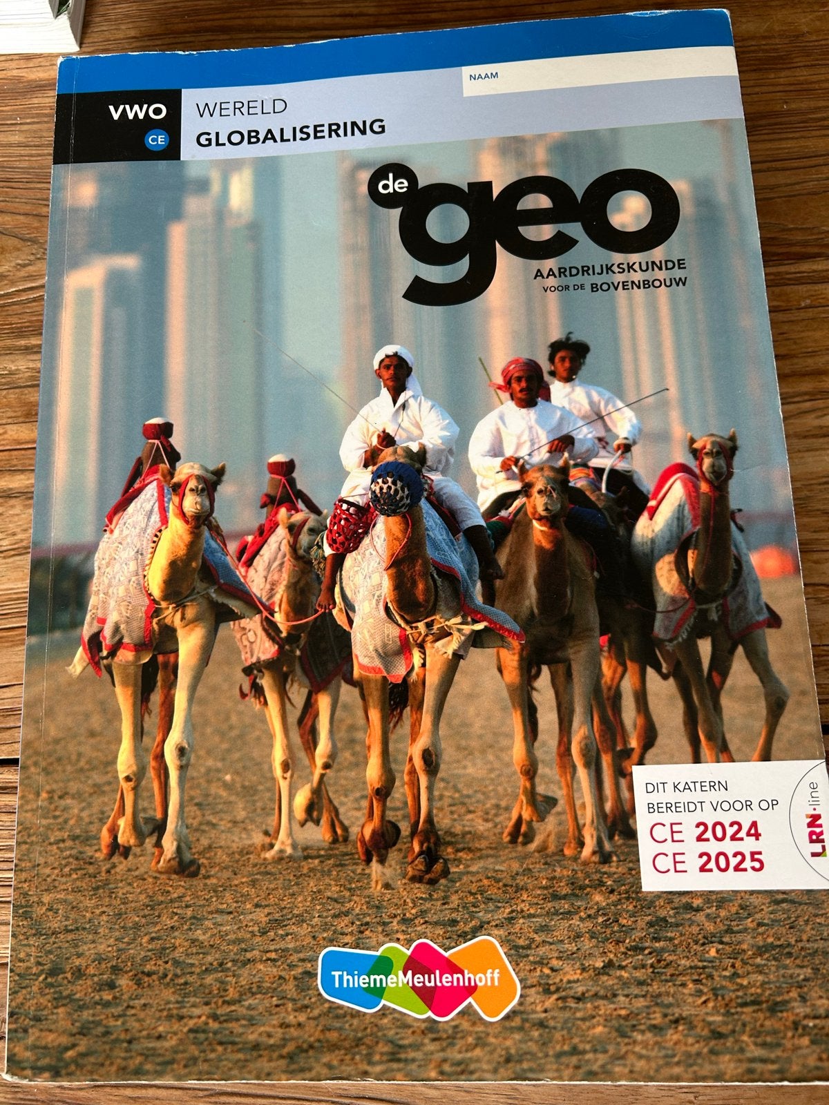 De Geo Aardrijkskunde VWO CE 2024/2025 - Complete Set, Ophalen of Verzenden, Zo goed als nieuw, VWO, Aardrijkskunde