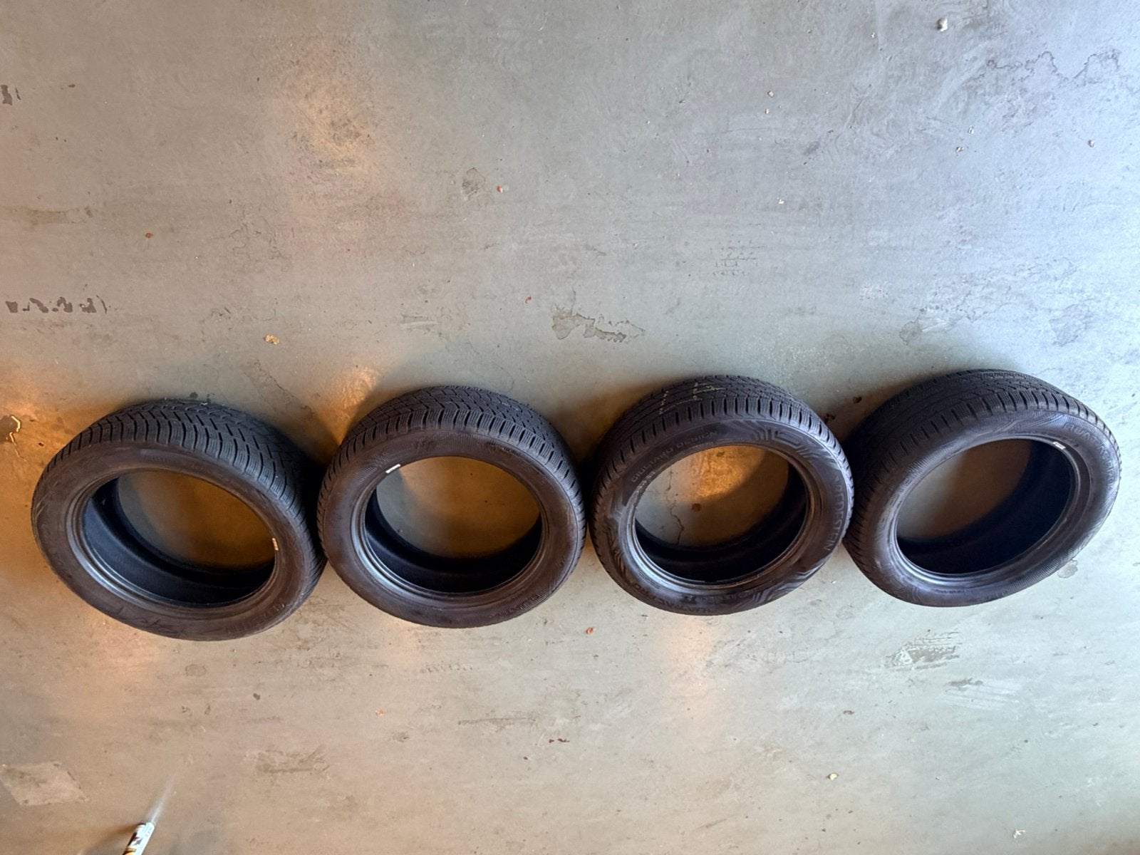4x Vredestein Quatrac Pro + All Season banden 235/55/19”, Gebruikt, 235 mm, All Season, Band(en)