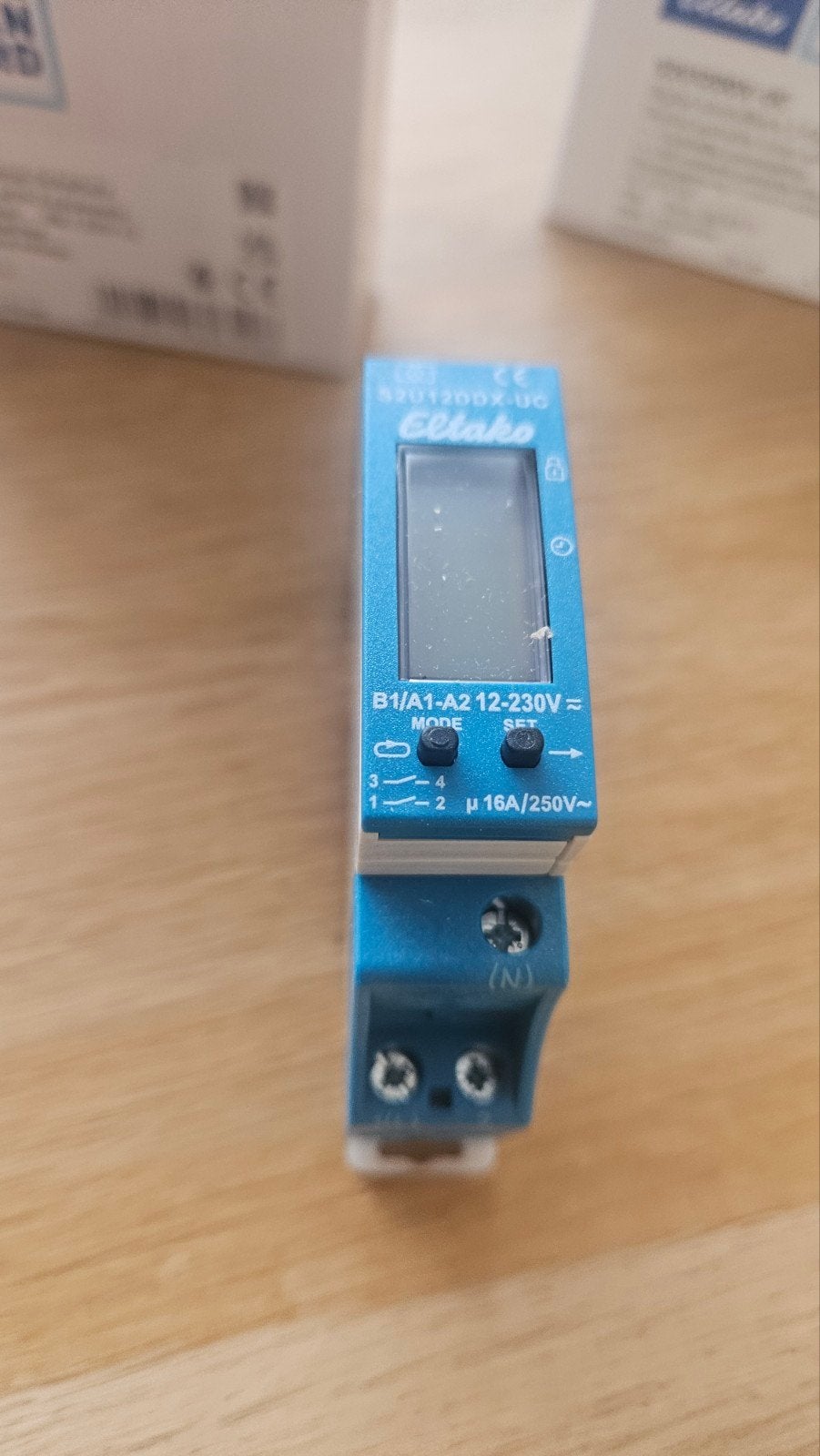 Eltako S2U12DDX-UC Digitale tijdschakelaar (nieuw in doos), Ophalen of Verzenden, Nieuw, Overige merken, Relais