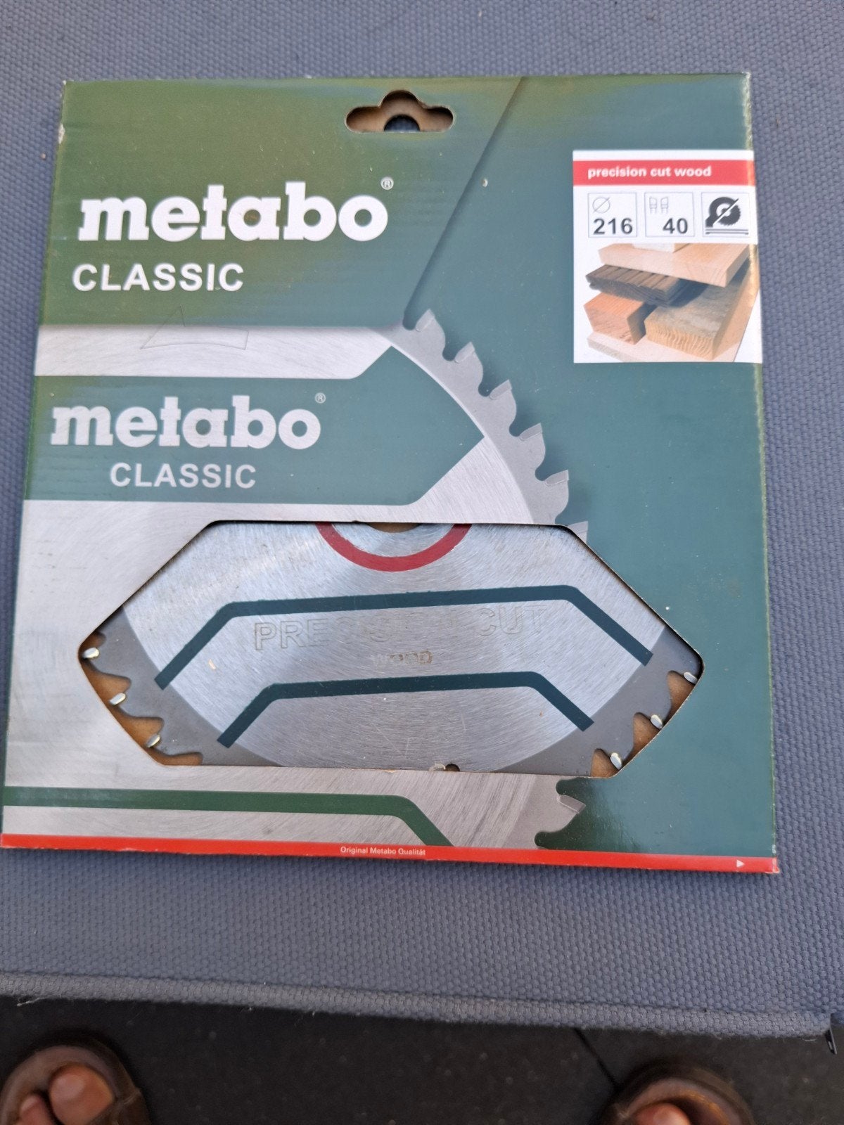 nieuw zaagblad metabo afkortzaag precision cut 40 tands, Doe-het-zelf en Verbouw, Gereedschap | Zaagmachines, Nieuw, Ophalen of Verzenden