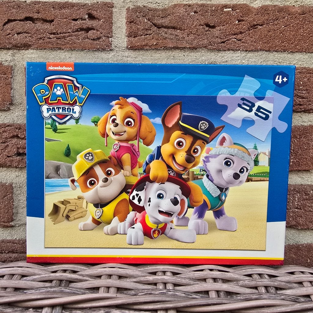 Zeer goede staat! Paw Patrol puzzel 35 stukjes - Nickelodeon, Kinderen en Baby's, Speelgoed | Kinderpuzzels, Ophalen of Verzenden