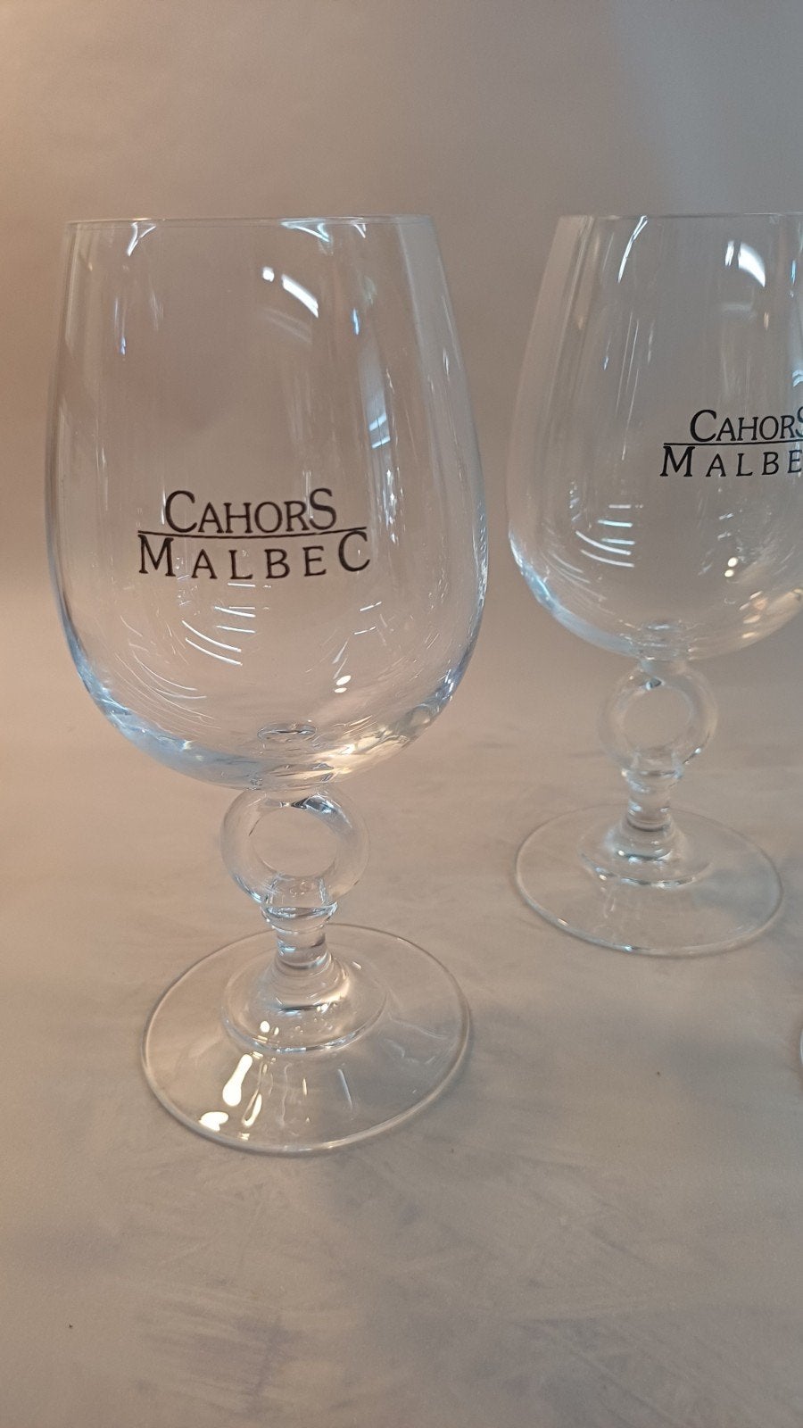 Wijnglas Cahors Malbec 4 stuks, Glas of Glazen, Nieuw, Ophalen of Verzenden, Glas