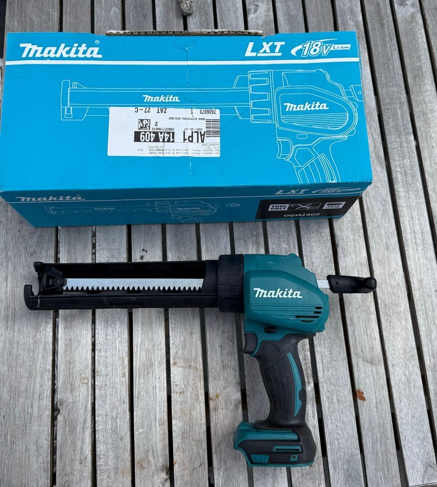 Makita DCG180Z Kitspuit 18V LXT Li-Ion (Tool Only), Ophalen of Verzenden, Zo goed als nieuw, Kitspuit, Makita