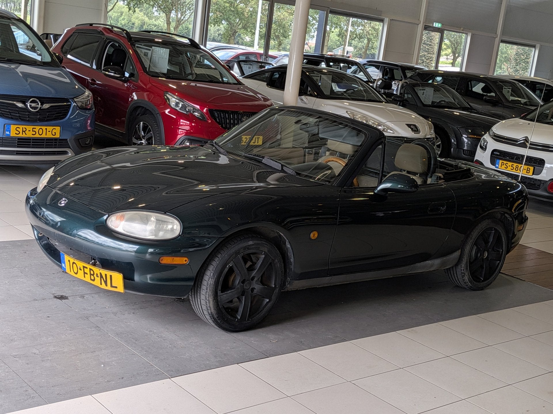 Mazda MX-5 1.6i Lederen interieur, Stuurbekrachtiging, foto 2