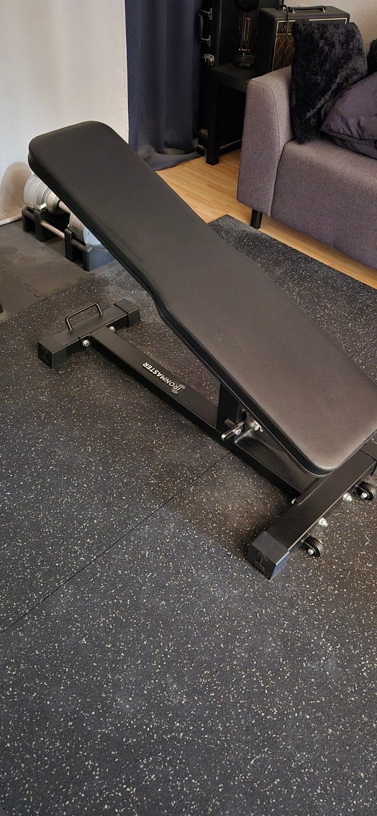 Ironmaster Super Bench Pro V2, Sport en Fitness, Ophalen, Zo goed als nieuw, Fitnessbank