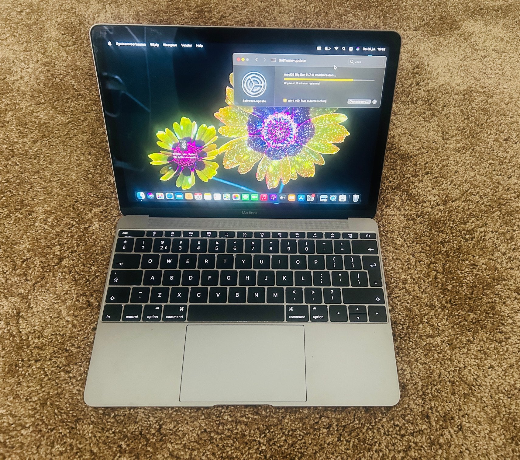 MacBook Retina 12-inch, Ophalen, Gebruikt, Qwerty, 8 GB