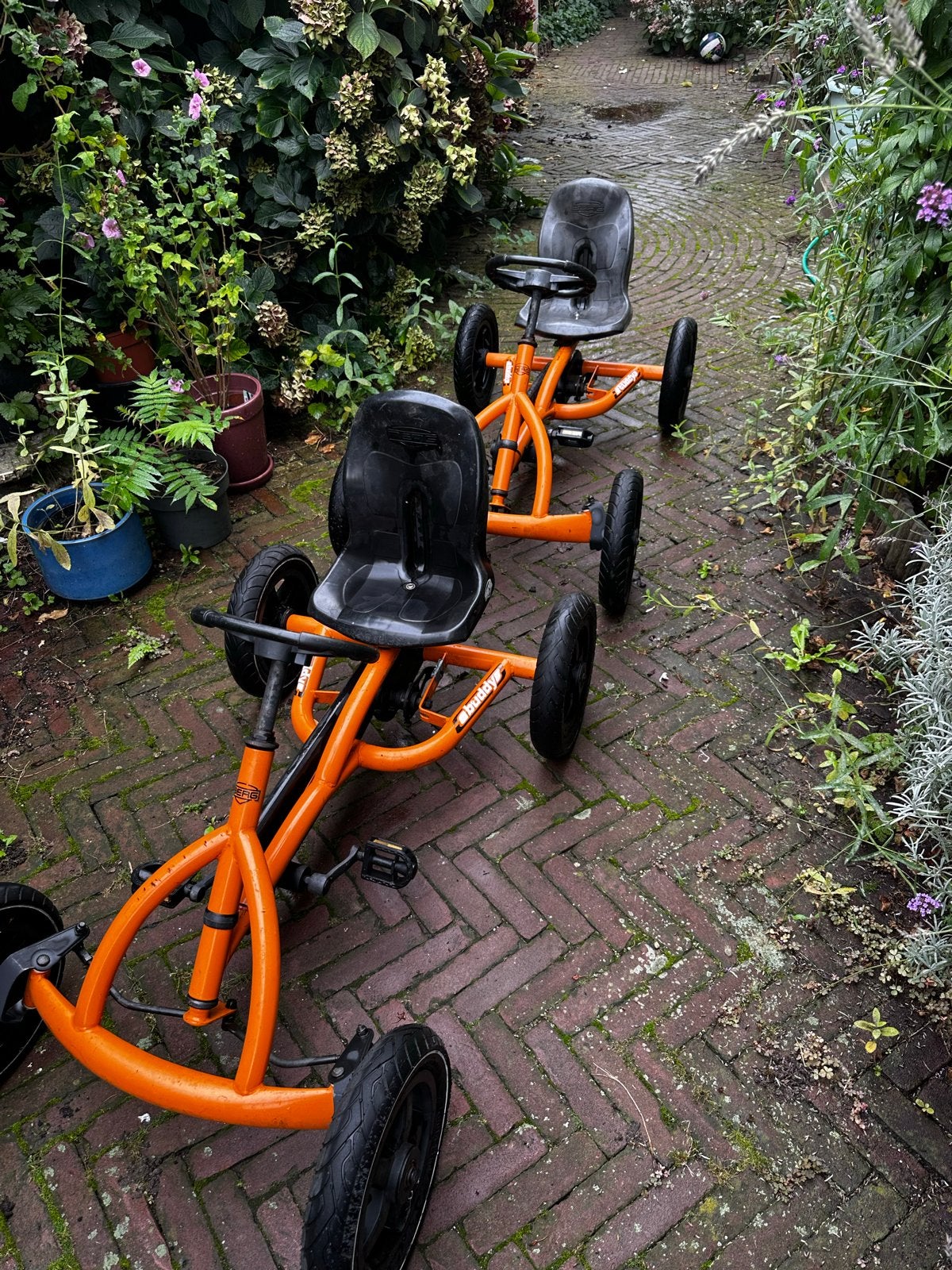 Berg Buddy skelters met luchtbanden - per stuk of samen, Ophalen, Gebruikt, Berg, Met kar of aanhanger