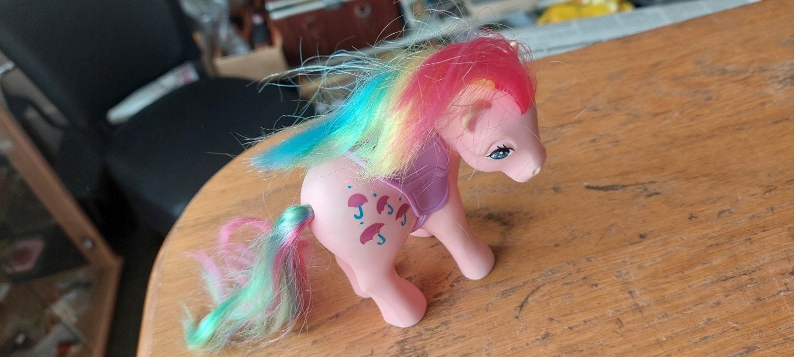 Vintage My Little Pony Parasol ,1983 rainbowserie, Ophalen of Verzenden, Gebruikt
