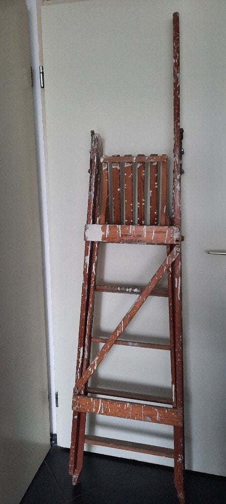 Antieke trap lader van Kemberg & Zoon, Amsterdam, Ophalen