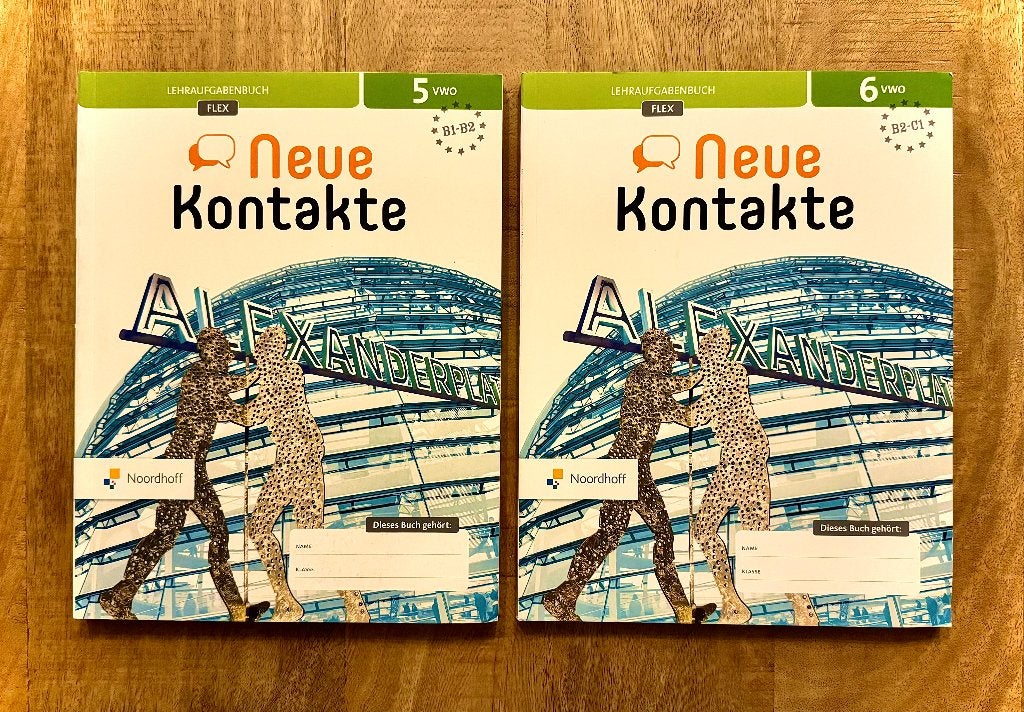 Neue Kontakte VWO 5 en VWO 6. Duits Leerwerkboek 7e editie., VWO, Duits, Ophalen of Verzenden, Zo goed als nieuw