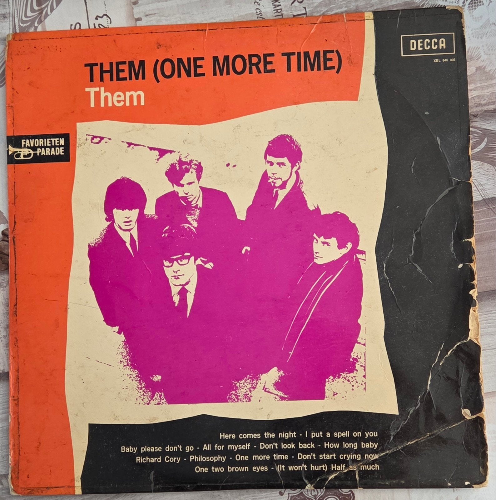 Them (One More Time) - Originele LP, LP, Rock, Gebruikt, Originele persing