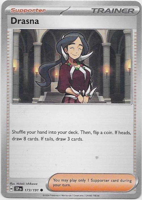 Surging Sparks,  Drasna [uncommon] 173/191, Verzenden, Nieuw, Losse kaart