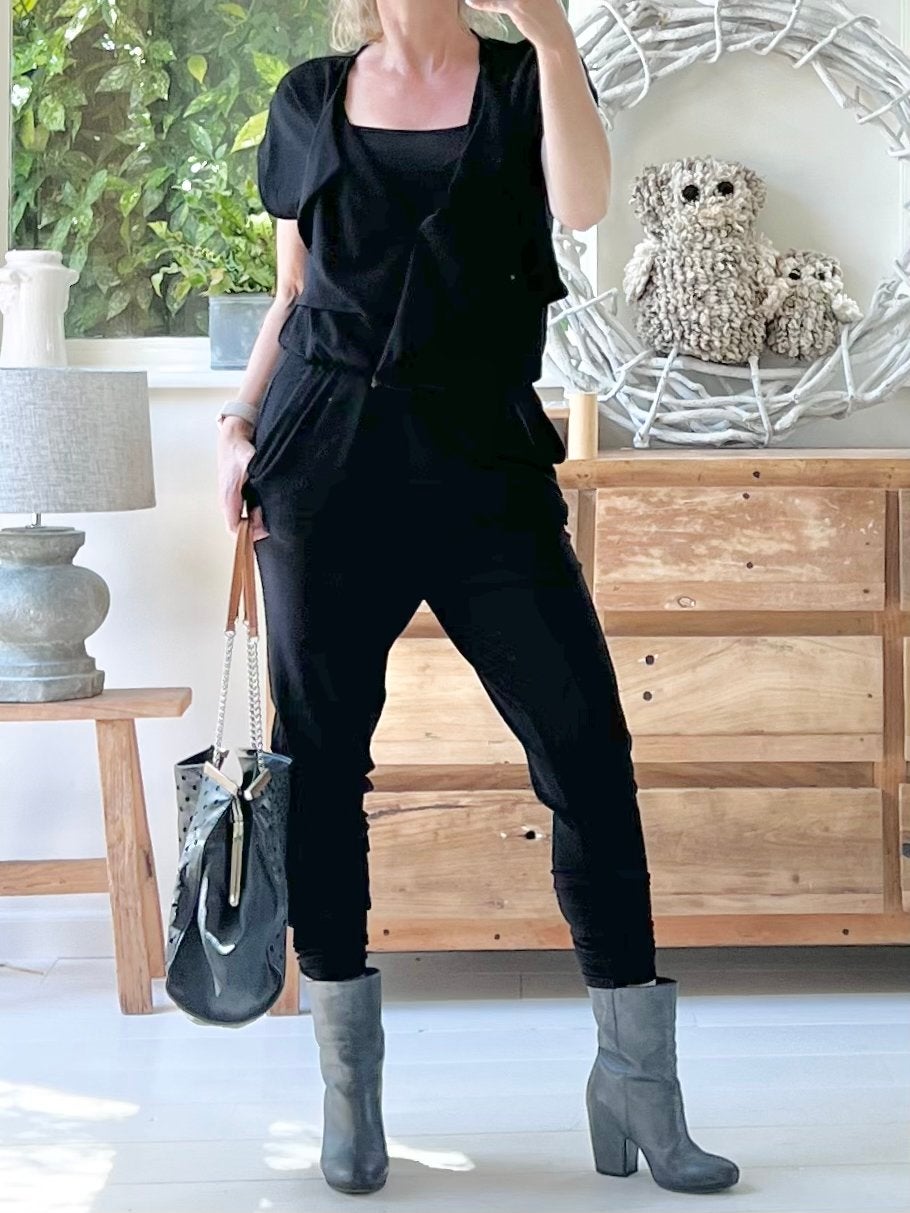By Malene Birger jumpsuit - zwart, tijdloos, Maat S, Kleding | Dames, Jumpsuits, Ophalen of Verzenden, Zo goed als nieuw, Maat 36 (S)