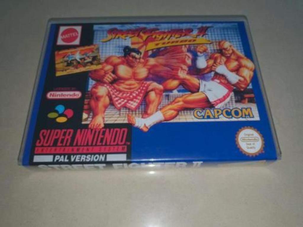 Street Fighter 2 Turbo SNES Game Case, Vechten, Verzenden, 1 speler, Zo goed als nieuw