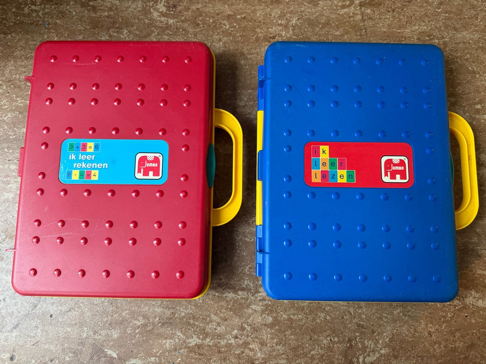 Jumbo Ik Leer Lezen & Rekenen Koffers - Educatief Spel, Ophalen, Gebruikt, Taal en Lezen