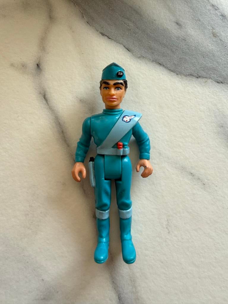 Thunderbirds Scott Tracy pop - Matchbox, Ophalen of Verzenden, Gebruikt