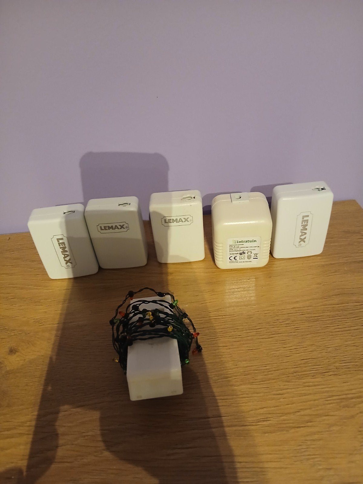 lemax adapters, Ophalen of Verzenden, Zo goed als nieuw