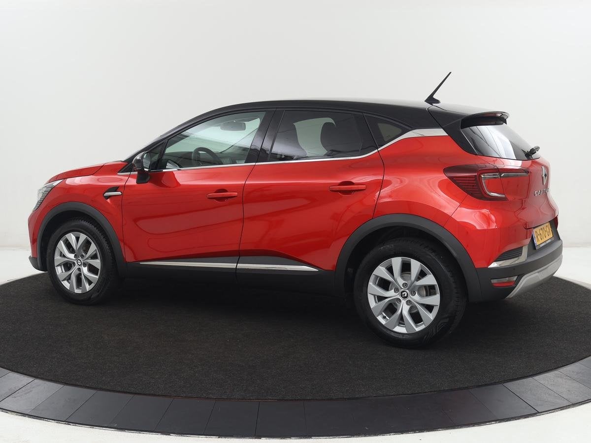 Renault Captur 1.0 TCe 90 Intens | Camera | Navigatie | Carp, Auto's, Renault, Voorwielaandrijving, Gebruikt, Euro 6, Leder en Stof