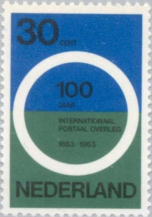 Nederland 1963  - NVPH 791 - internationaal postaal overleg, Ophalen of Verzenden, Na 1940, Postfris