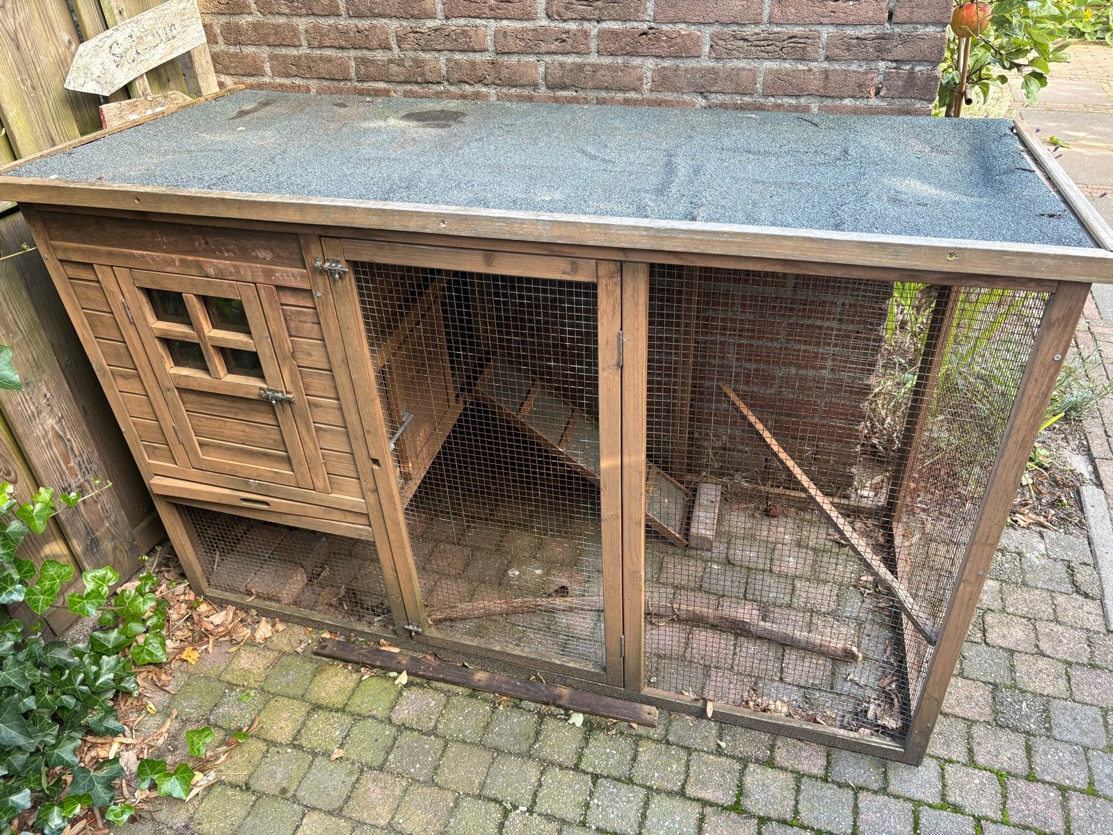 Kippenhok of konijnenhok, Dieren en Toebehoren, Ophalen, 90 cm of meer, Konijn, Hok