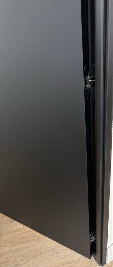 Svedex binnendeur, zwart, Ophalen, Gebruikt, Minder dan 80 cm, 215 cm of meer