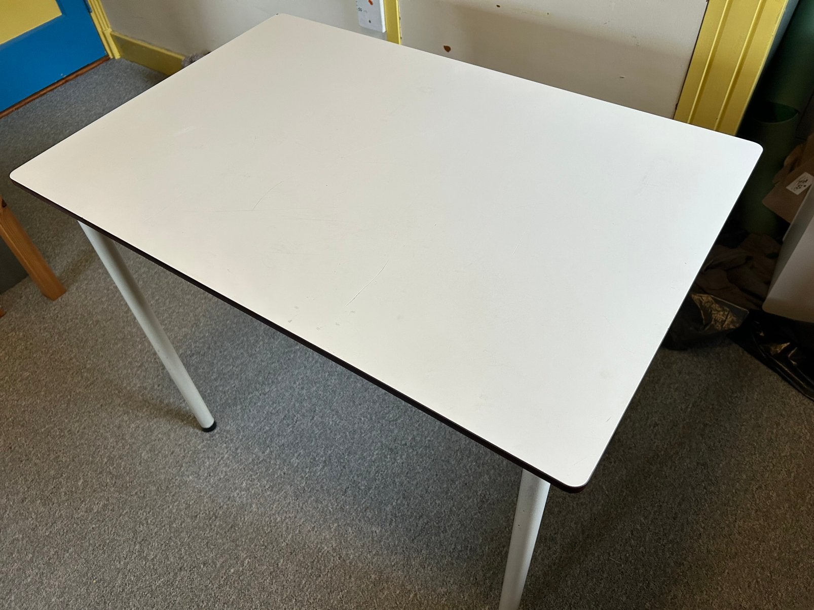 Bureau / tafel vintage, Ophalen, Overige typen, Gebruikt, 90 cm