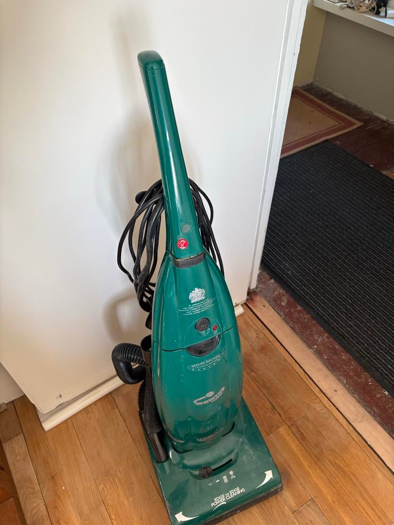 Hoover stofzuiger groen, Ophalen, Gebruikt