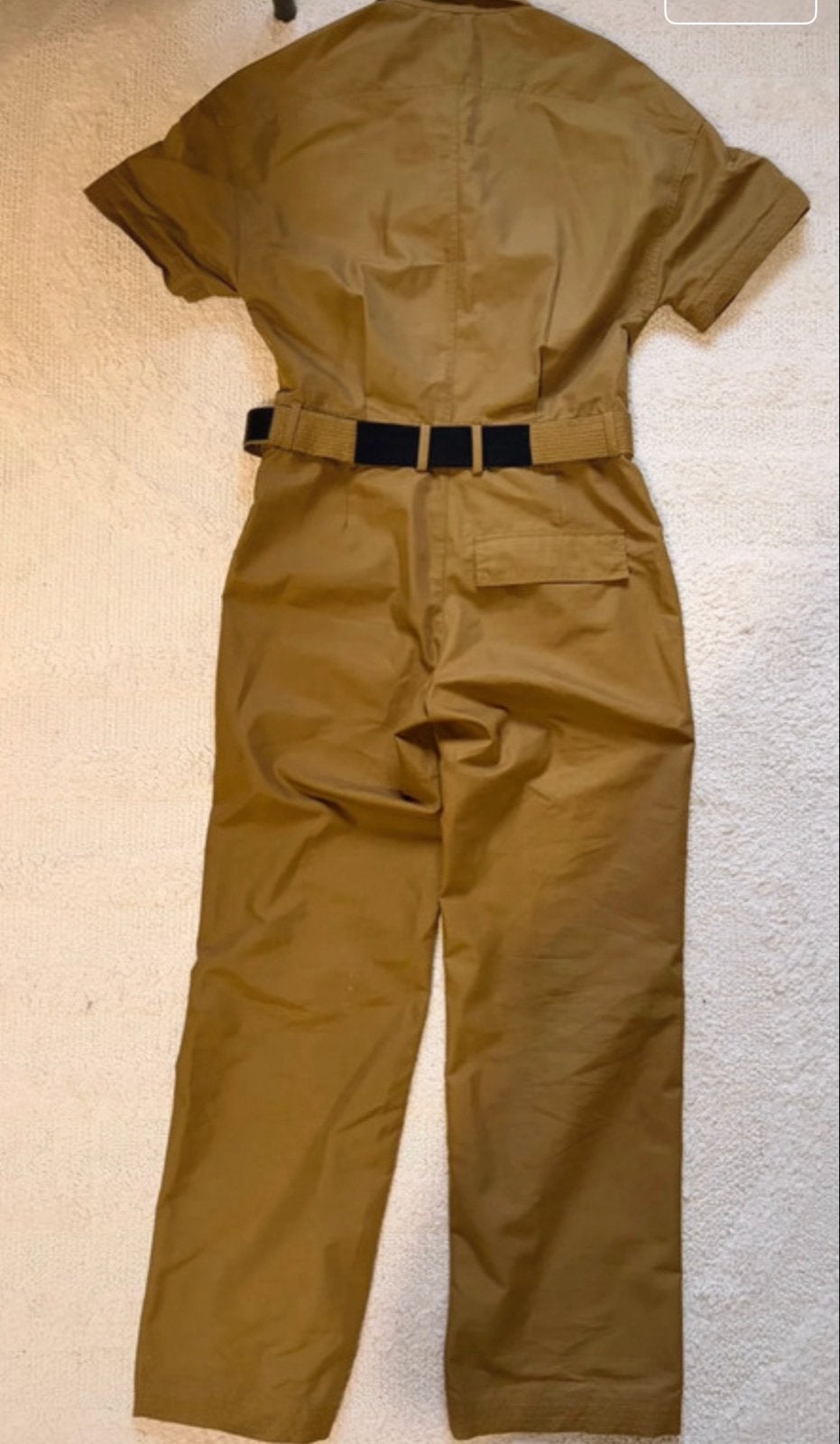 Zara Jumpsuit met Riem - Maat S, Kleding | Dames, Jumpsuits, Ophalen of Verzenden, Zo goed als nieuw, Maat 36 (S), Bruin
