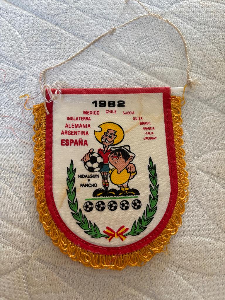 Vaantje WK Spanje 1982, Ophalen of Verzenden, Gebruikt, Buitenlandse clubs, Vaantje of Sjaal