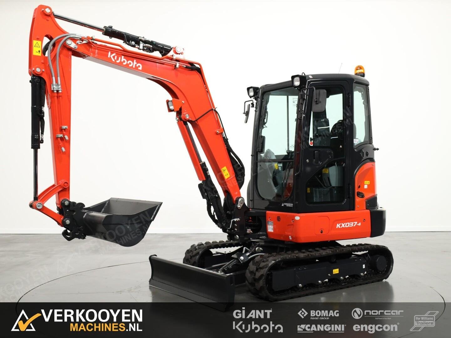2026 Kubota KX037-4 Hi-Spec ADV1132, Graafmachine