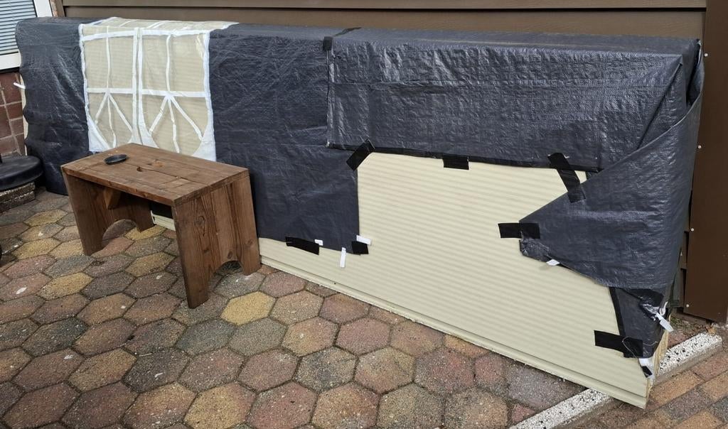 Sandwich platen 4 m bij 4,6 m, Doe-het-zelf en Verbouw, Platen en Panelen, Ophalen