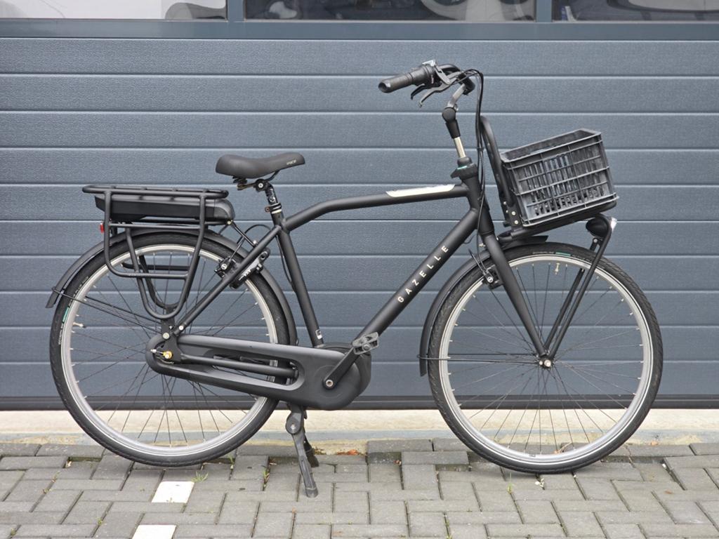 Gazelle Heavy Duty elektrische fiets bijna nieuwe, Fietsen en Brommers, Fietsen | Heren | Herenfietsen, Ophalen, Versnellingen