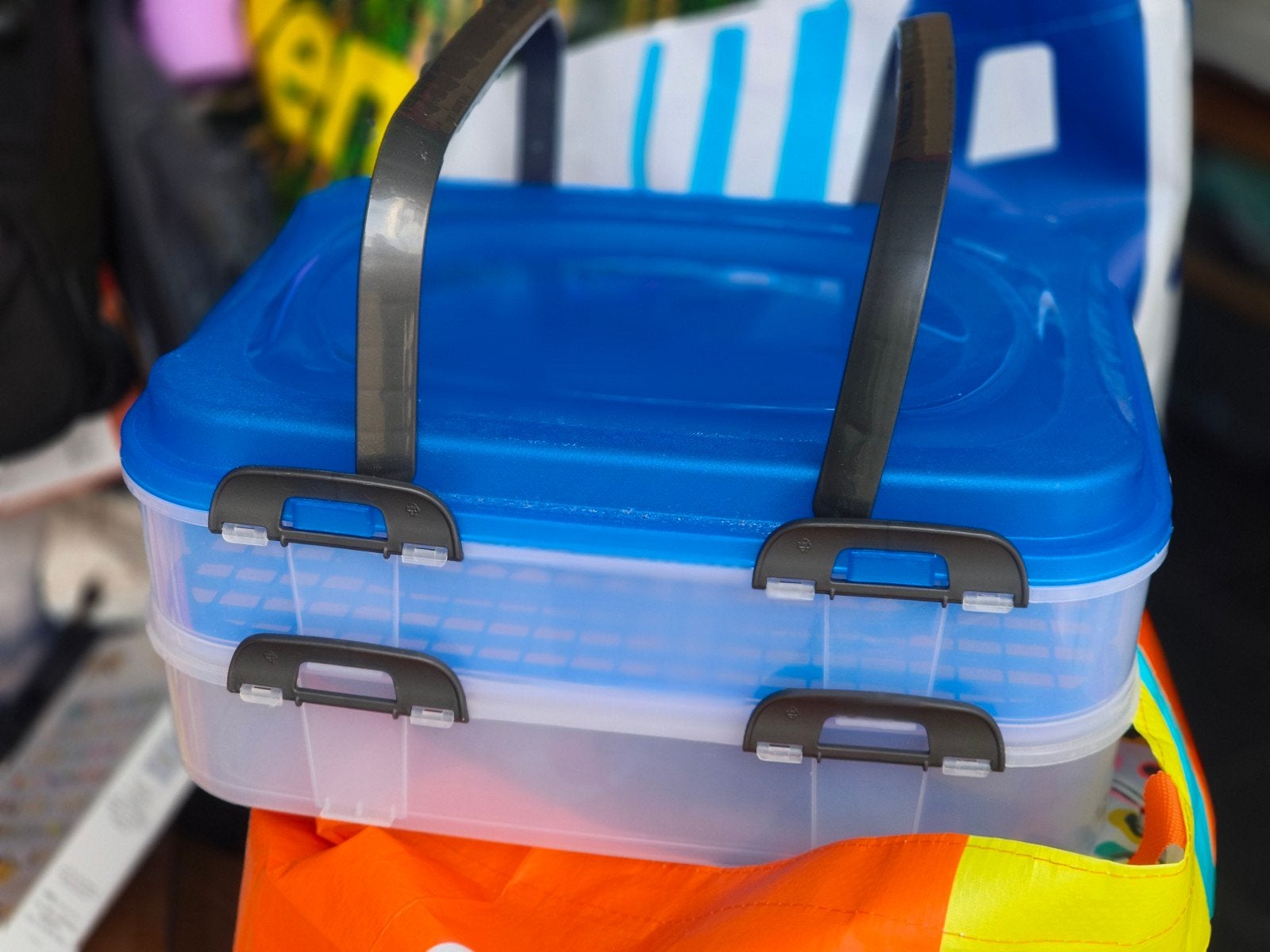 Vershoudbox met uitlekrooster en draagbeugel, Ophalen of Verzenden