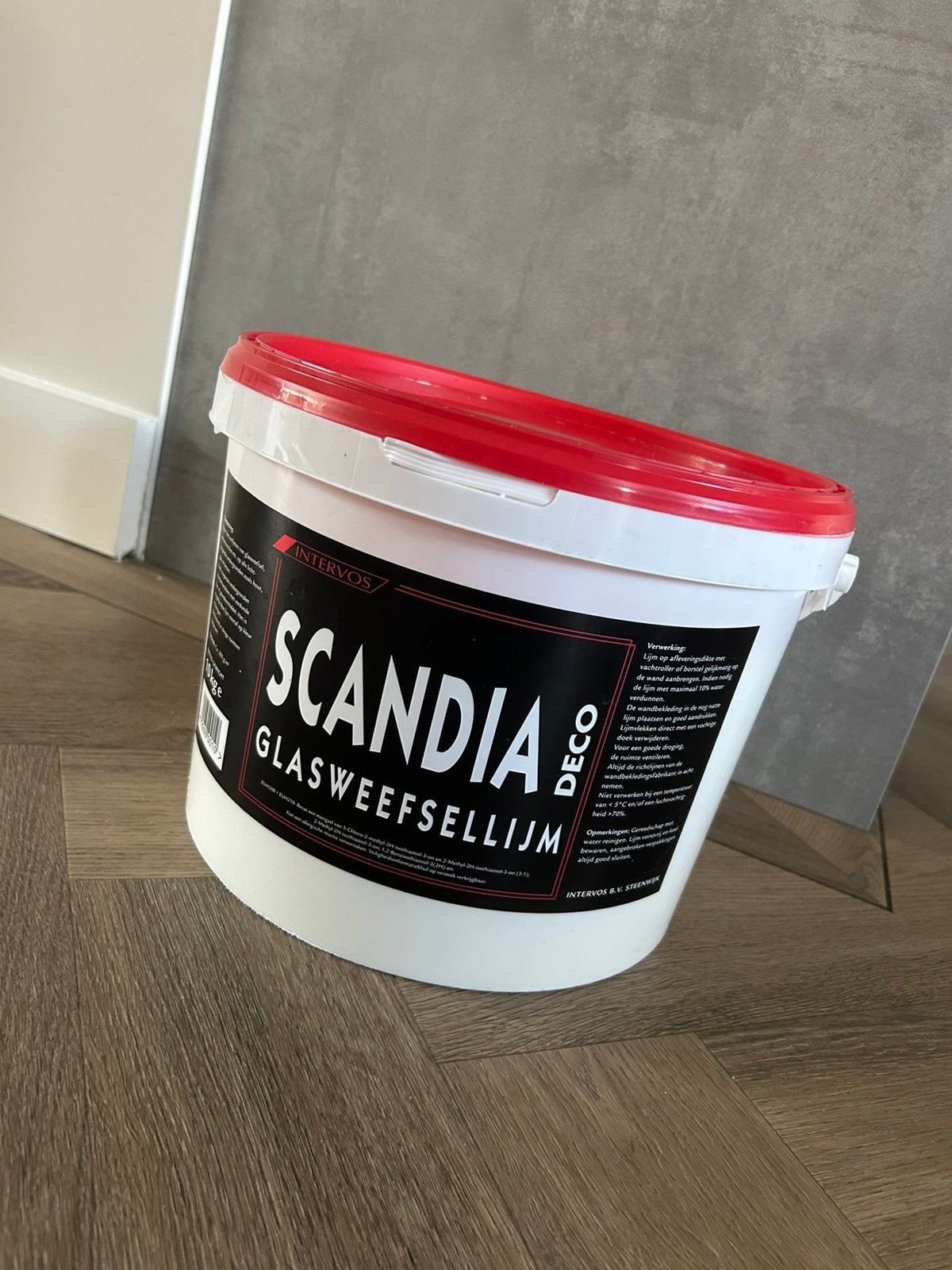 Intervos Scandia Glasweefsellijm 10 kg, Doe-het-zelf en Verbouw, Schildersmaterialen, Nieuw, Overige typen, Ophalen