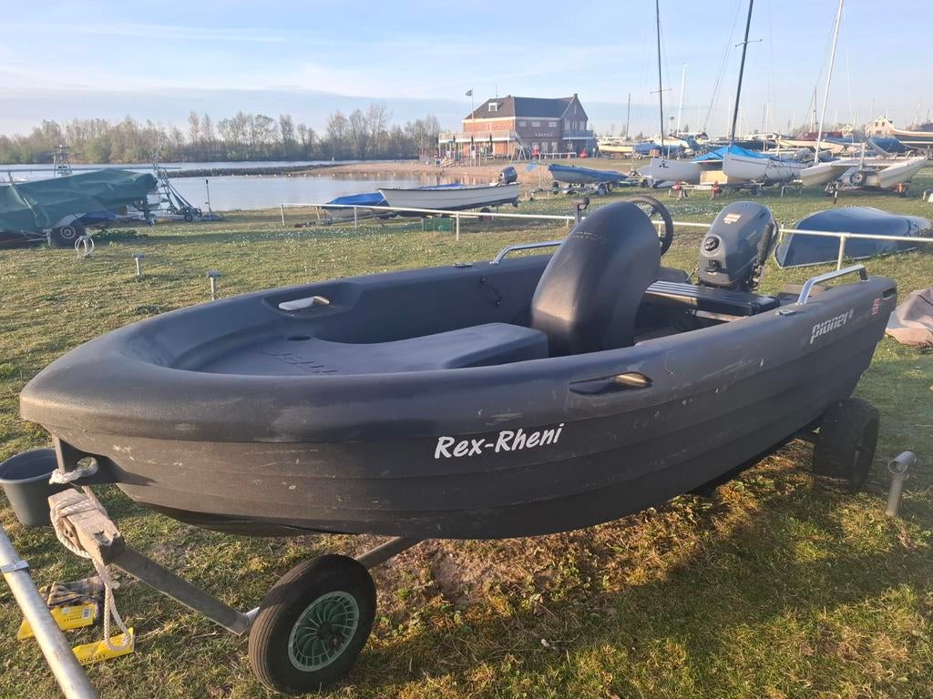Pioner 10 Classic met Yamaha 6 PK motor, zo goed als nieuw, Watersport en Boten, Ophalen, Overige materialen, Zo goed als nieuw