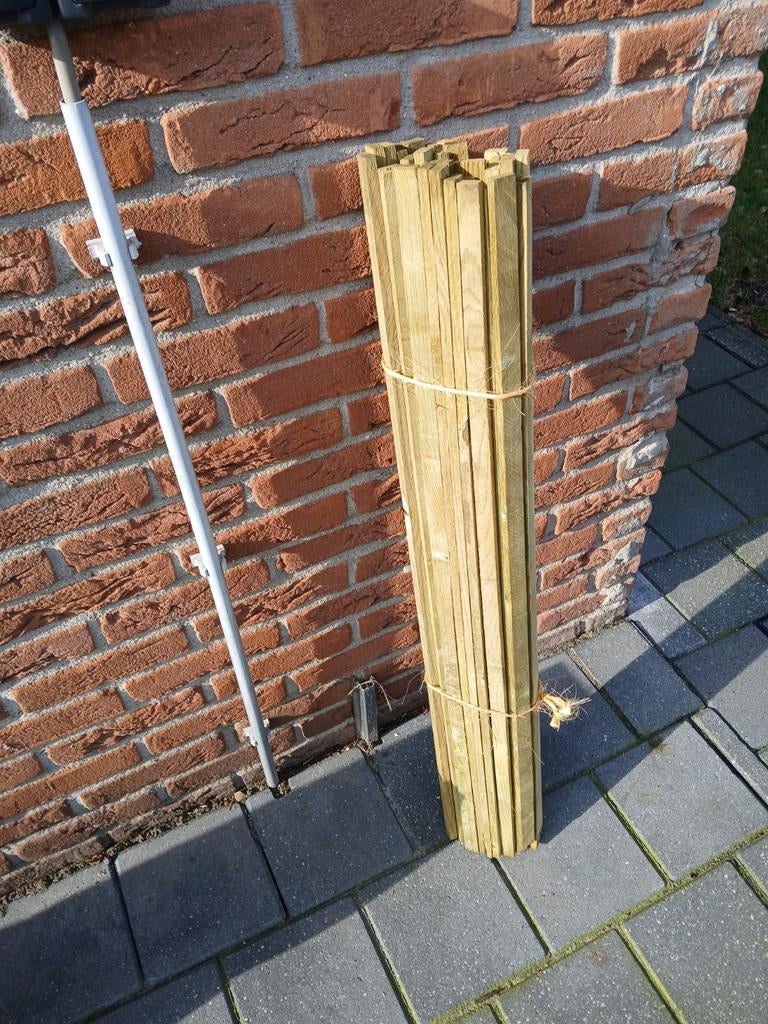 Te koop bos geimpregneerde latjes, Ophalen, Nieuw, Minder dan 180 cm, Palen