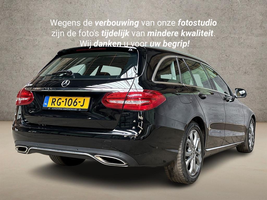 Mercedes-Benz C-Klasse 180 Sport 156Pk automaat (NAVIGATIE,, Auto's, Mercedes-Benz, Automaat, 12 maanden, Achterwielaandrijving
