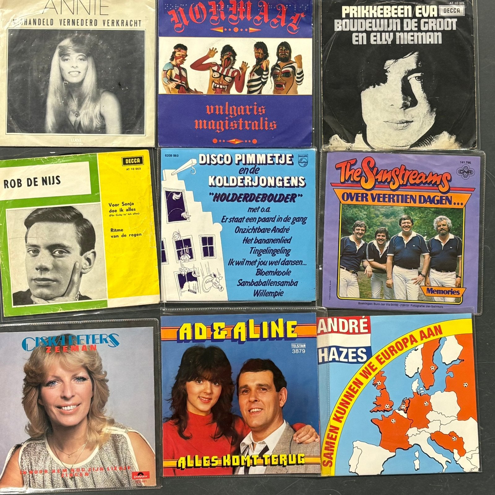 Foto 6 van Ruim 500 Nederlandse singles - telstar etc