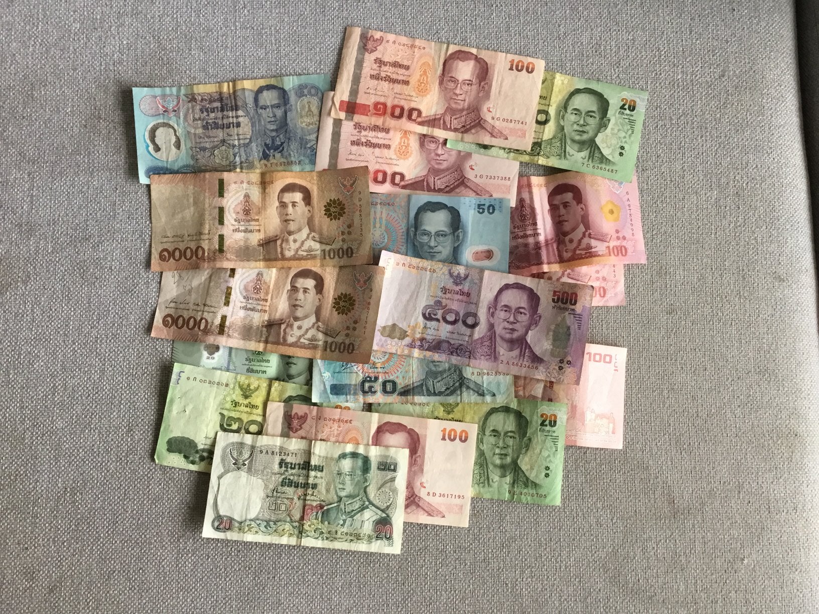 Thailand,  thaise ,  baht, Verzenden