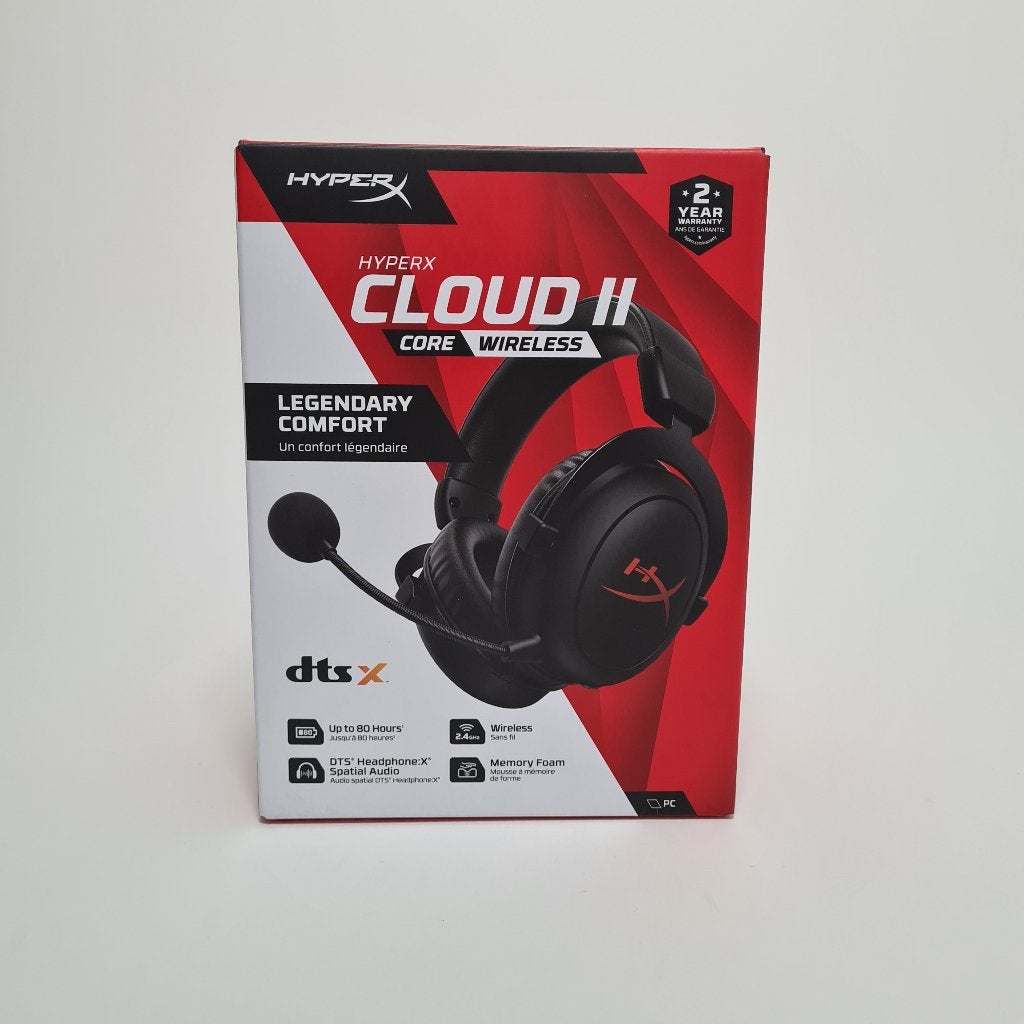 HyperX Cloud II 2 Core Wireless Headset, Ophalen of Verzenden, Zo goed als nieuw, Draadloos, Gaming headset