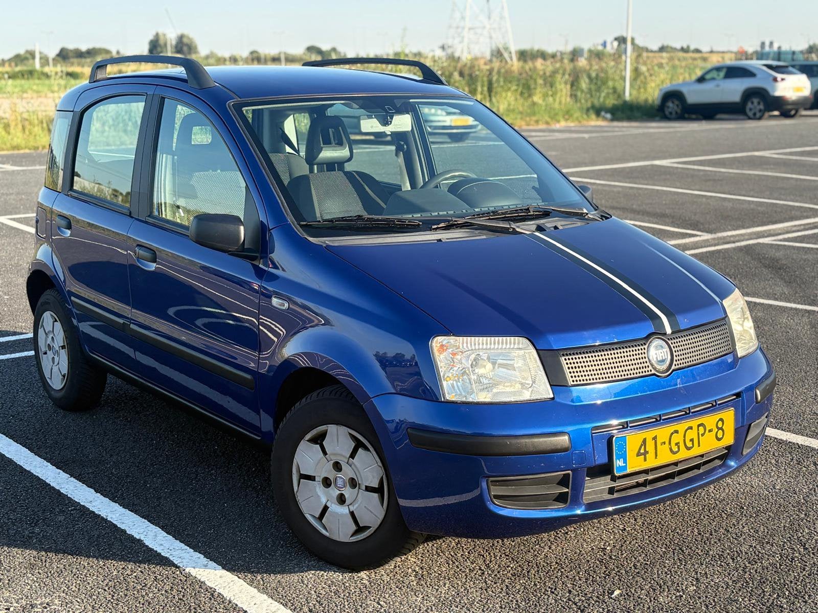 Fiat Panda 1.2/APK JUNI 2027/CITYDRIVE/NIEUW RIEM, Voorwielaandrijving, Stof, 1242 cc, Elektrische ramen