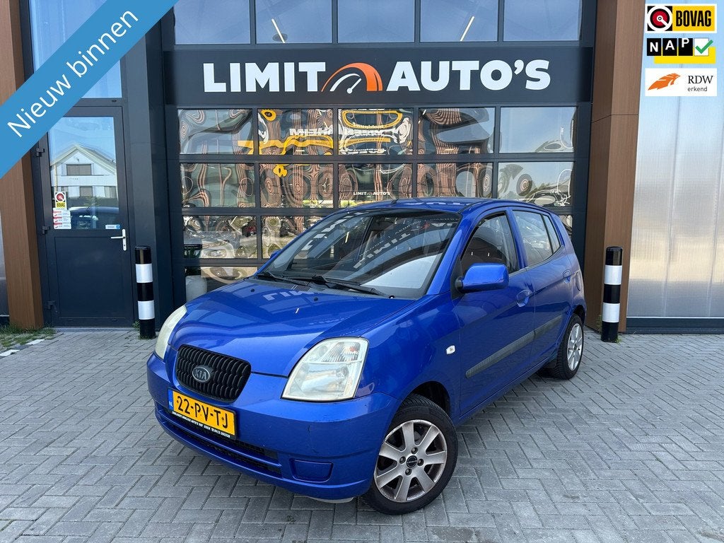 Kia Picanto 1.1 LX Lmv/5drs/Nap/Apk, Gebruikt, 31 €/maand, 4 cilinders, Origineel Nederlands