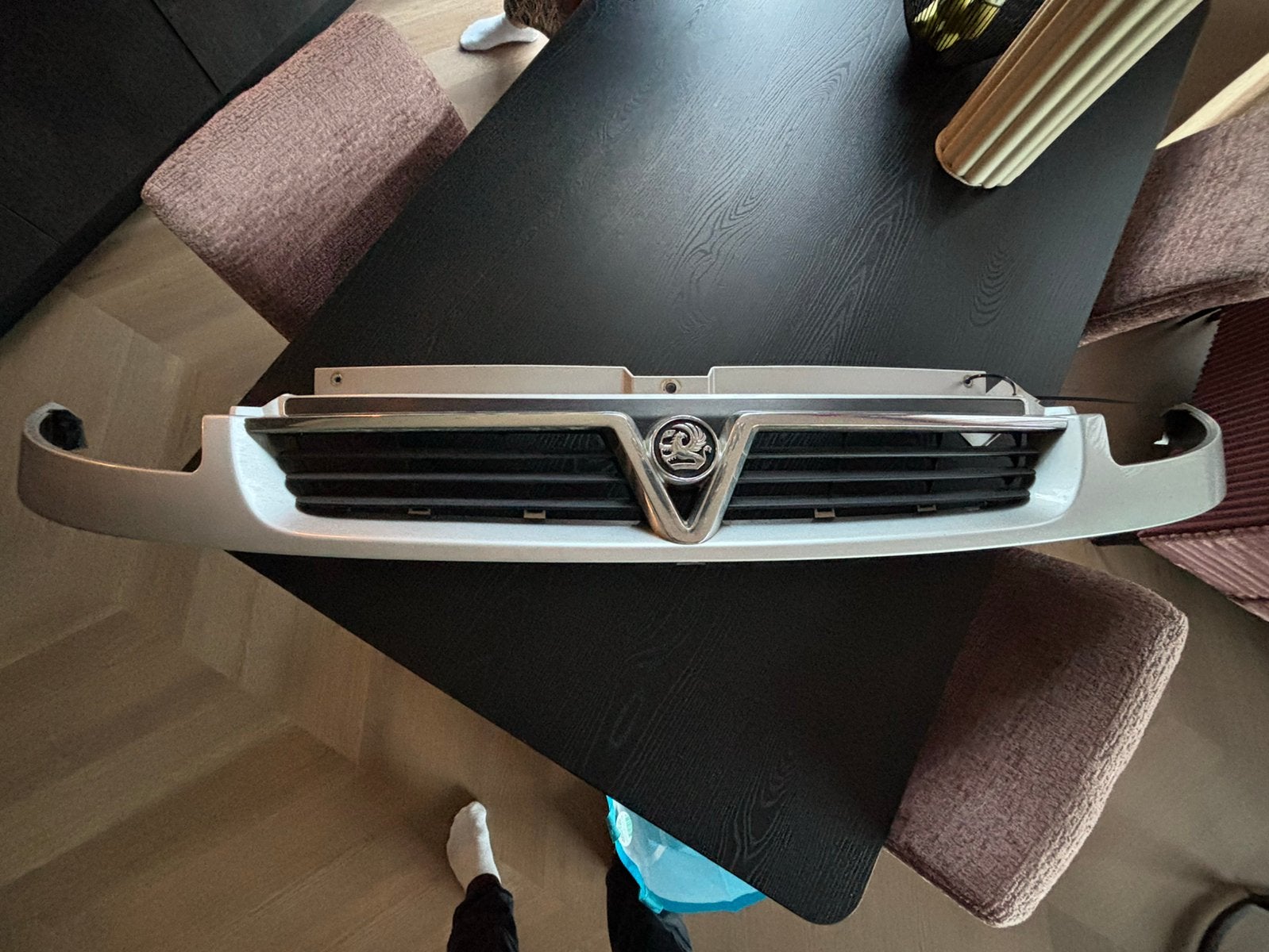 Voor Grill Opel/Vauxhall vivaro 2001-2006, Ophalen, Voor, Opel, Bumper