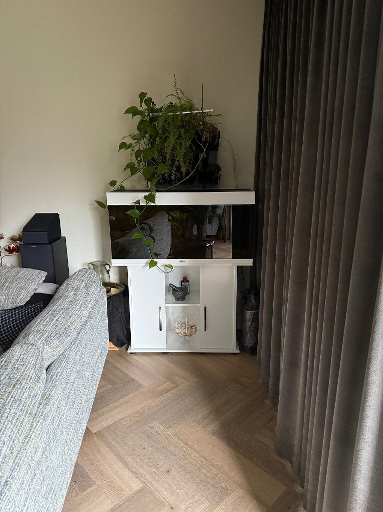 Complete Juwel Aquarium Set / HeliaLux / Eheim Pro etc., Ophalen, Gebruikt, Inclusief deksel, Leeg aquarium