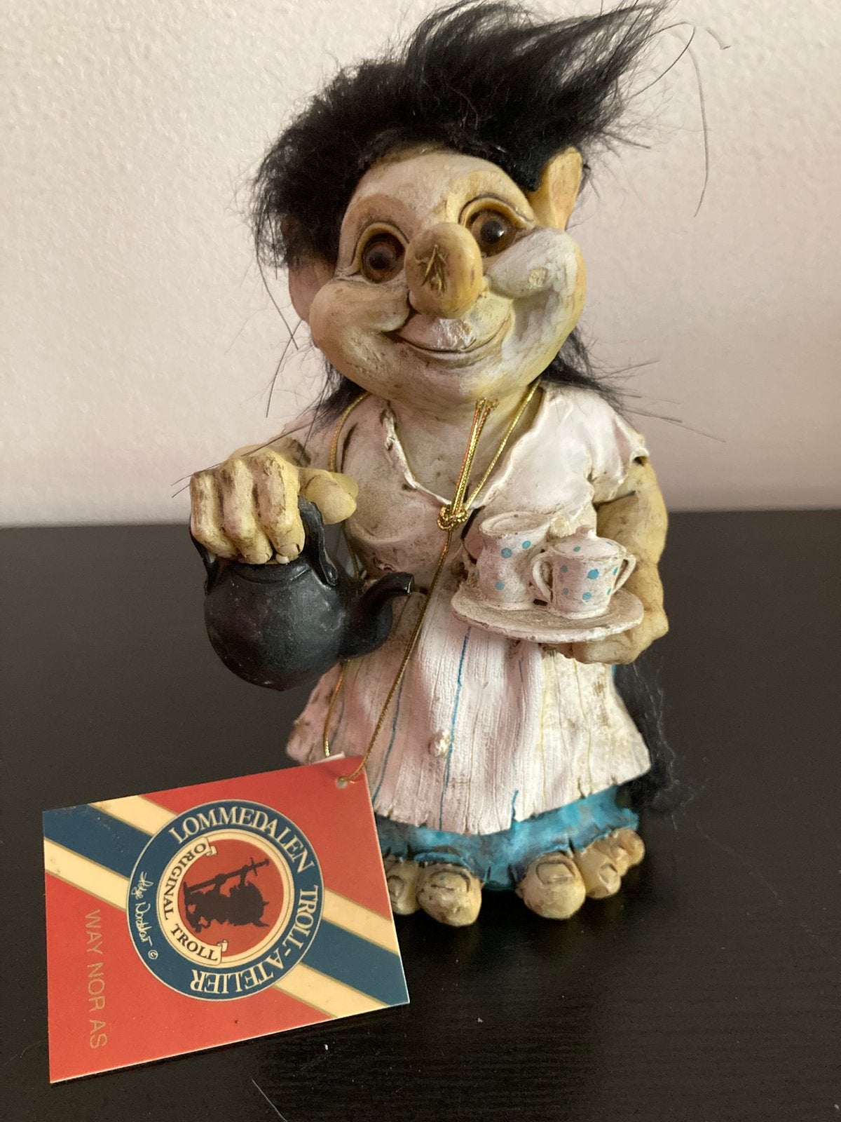 Vintage Heico Troll (serveerster W Duitsland) 1960/1970, Verzenden, Zo goed als nieuw