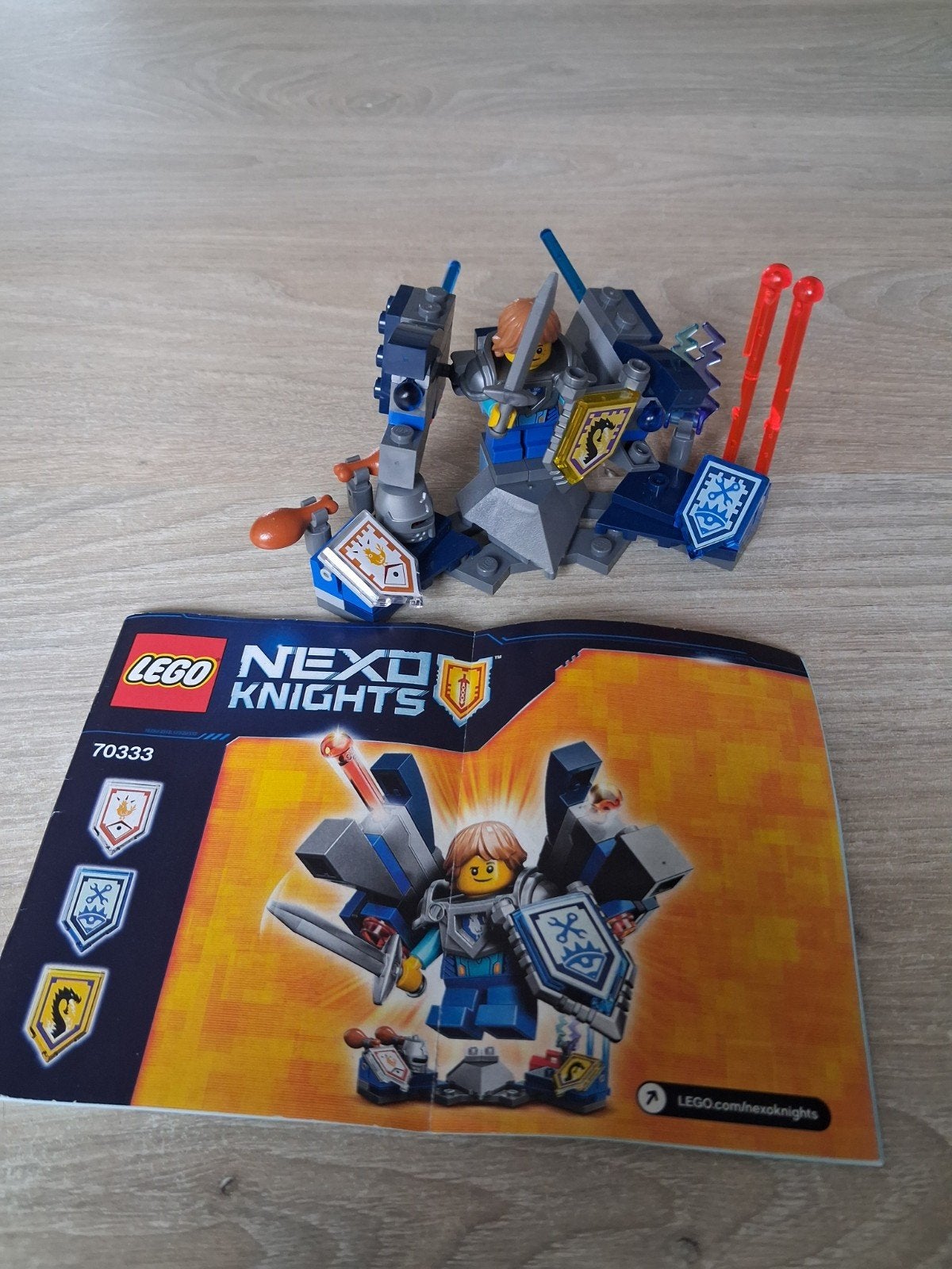 LEGO Nexo Knights 70333 Ultimate Robin met handleiding, Ophalen of Verzenden, Gebruikt