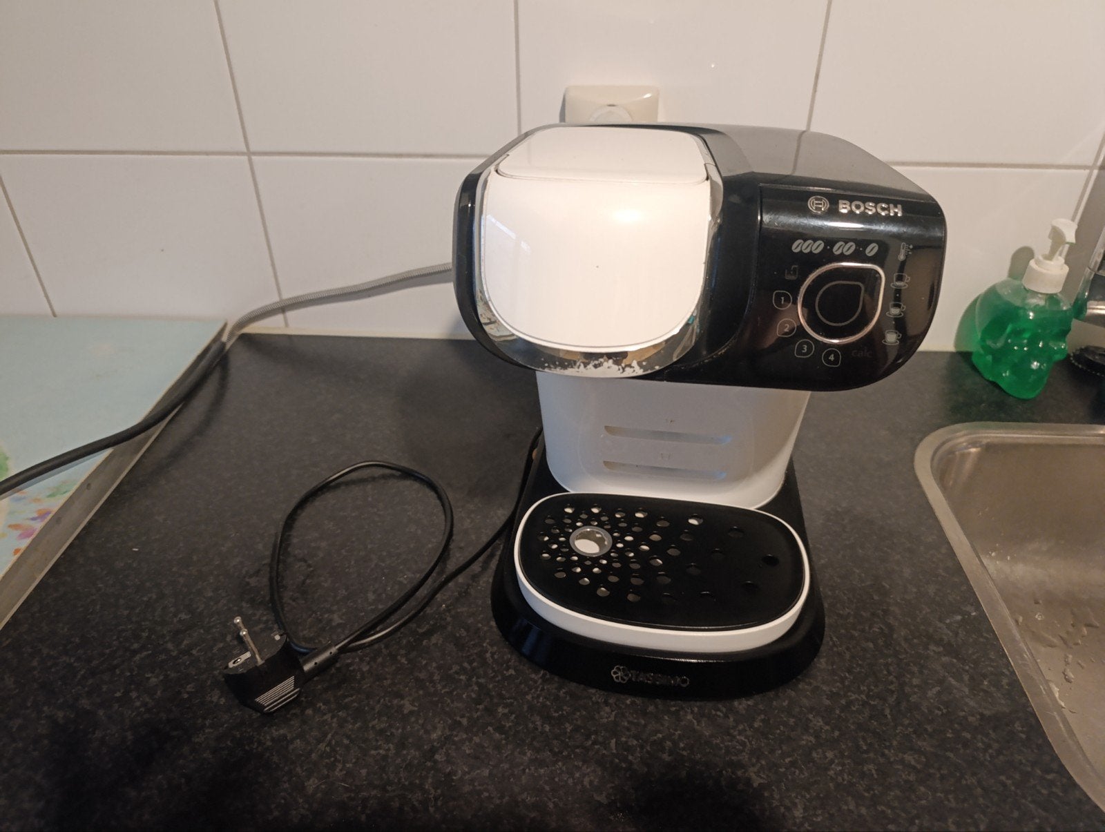 Bosch Tassimo My Way 2 capsule-koffiemachine., Witgoed en Apparatuur, Koffiezetapparaten, Ophalen, Gebruikt, Koffiemachine