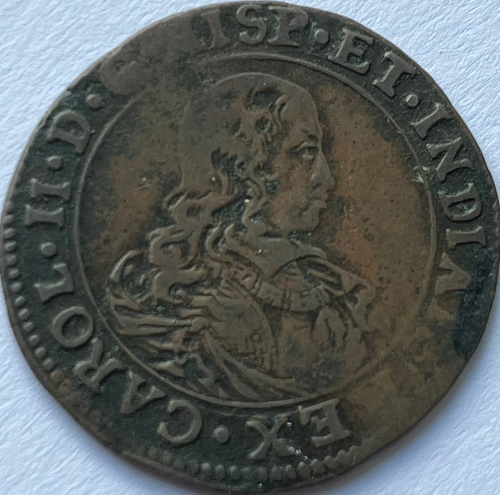 Antwerpen rekenpenning 1676, Postzegels en Munten, Penningen en Medailles, Ophalen of Verzenden, Overige materialen, Nederland